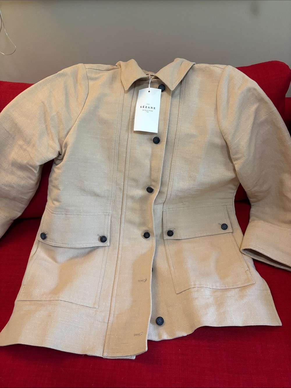 Sezane Manteau Gabano Jacket! Size 6
